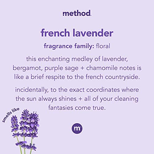 Method All-Purpose Wipes French Lavender 70 Count Pack of 3 1