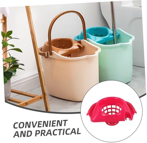 Minkissy Mop Bucket Drainage Basket with Squeeze Tool