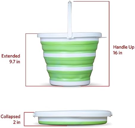 Pine-Sol 26 Gallon Collapsible Cleaning Bucket with Handle