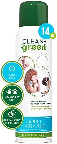 Carpet Cleaner Natural Stain Remover - 14 Ounces Safe for Pets Kids