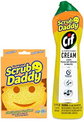 Scrub Daddy Sponges Cif All Purpose Cleaner - Lemon