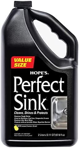 HOPES Perfect Sink Cleaner Polish Multi-Surface Water-Repellant Stain Removal Value Size