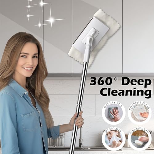 Masthome Mini Dust Mop with 360 Rotating Head