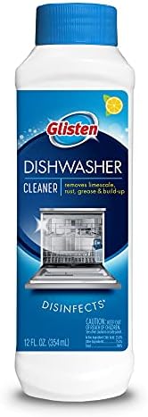 Glisten Dishwasher Cleaner 12 fl oz Lemon Scent