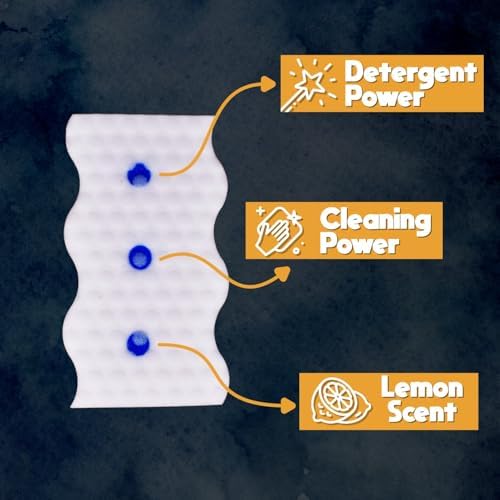 MaxSpark Magic Eraser Sponge 4 Pads 1