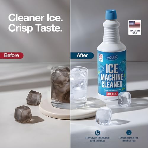 Aquia Ice Machine Cleaner and Descaler 32 oz 1