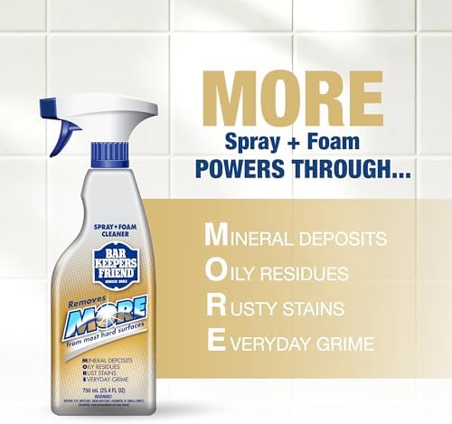 Bar Keepers Friend Soft Cleanser MORE Spray Foam Cleaner Bundle
