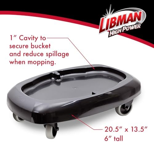 Libman Bucket Trolley for Mops and Buckets