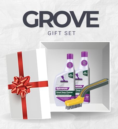 GROVE 2 Pack Grout Cleaner 32 oz with Brush