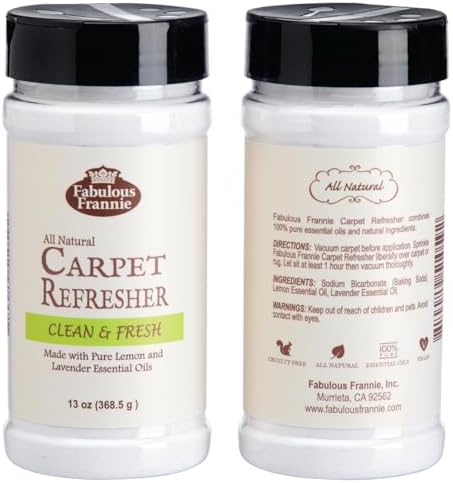 Fabulous Frannie Natural Carpet Deodorizer 13 Ounce Pack of 1