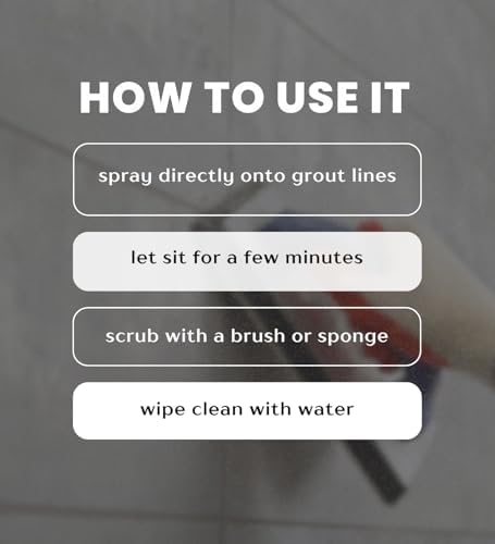 GROVE 2 Pack Grout Cleaner 32 oz with Brush