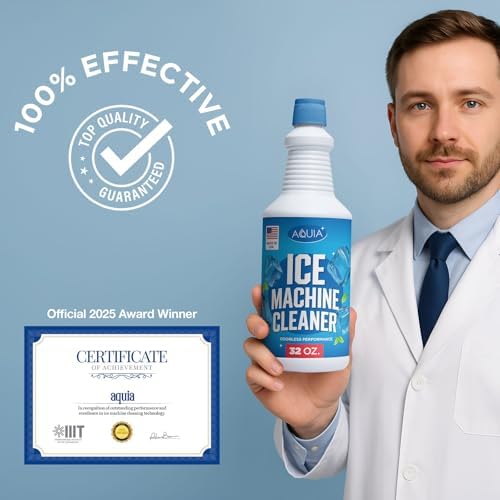 Aquia Ice Machine Cleaner and Descaler 32 oz 1