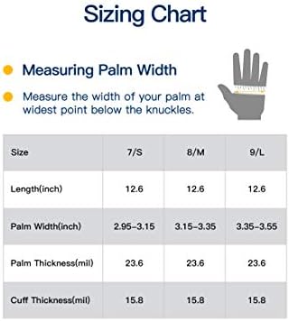 LANON 3 Pairs Skin-Friendly Cleaning Gloves Reusable Non-Slip Dishwashing Kitchen Gloves Medium