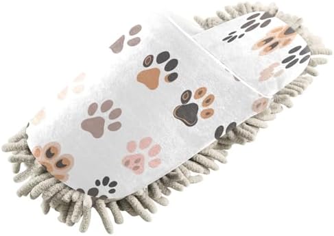 Zhirexin Colorful Cat Paws Cleaning Slippers 1
