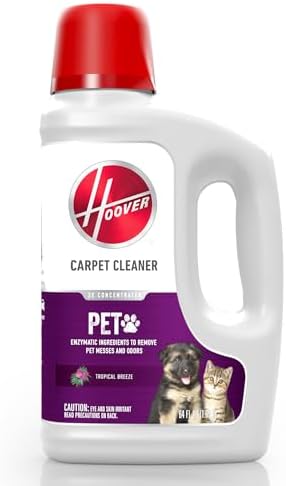 Hoover Pet Carpet Cleaner Solution 64 oz Tropical Breeze