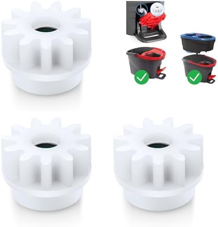 3 Pcs Spin Mop Bucket Gear Replacement for O Cedar Mop Bucket System