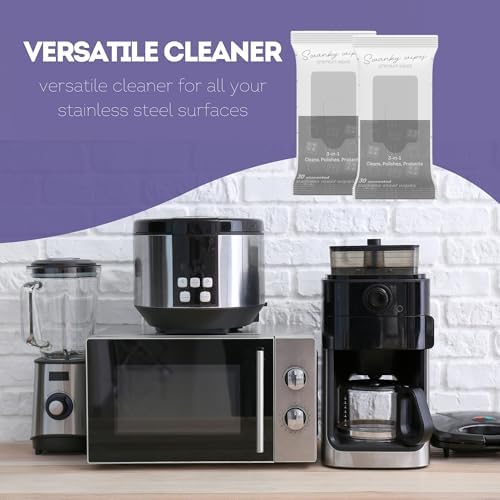 Swanky Stainless Steel Cleaner Wipes - 30 Count