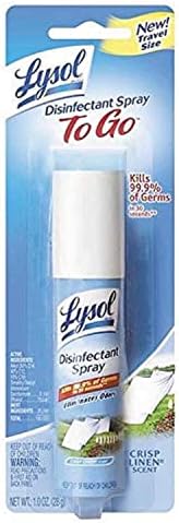 Lysol Disinfectant Spray Travel Size 1 Ounce