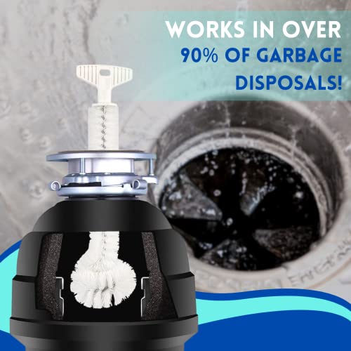 Universal Garbage Disposal Cleaner with T-Grip Handle