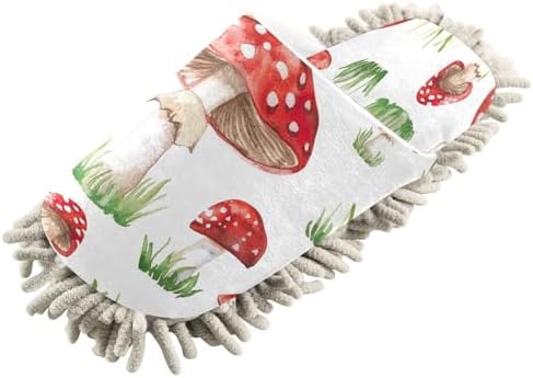 Zhirexin Cartoon Red Mushroom Cleaning Slippers