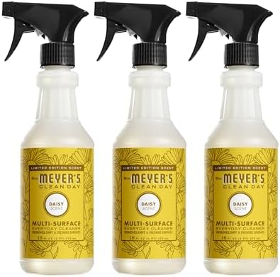 Mrs Meyers All-Purpose Cleaner Spray Daisy 16 Fl Oz Pack of 3