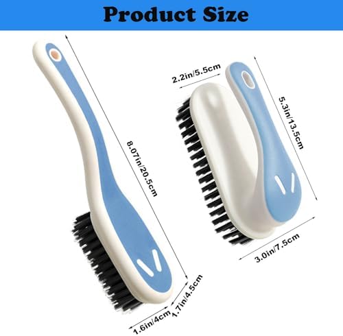 Ganganmax 2-Pack Soft Bristle Cleaning Brush Set