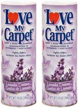2-in-1 Carpet Deodorizer and Room Freshener 2 Pack