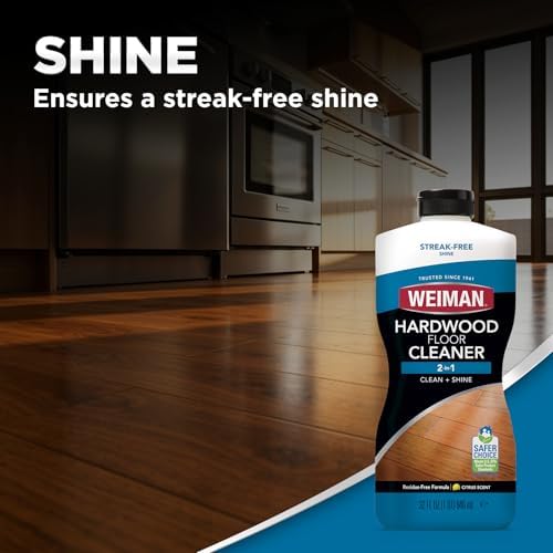 Weiman Hardwood Floor Cleaner and Polish Restorer Combo 2 Pack