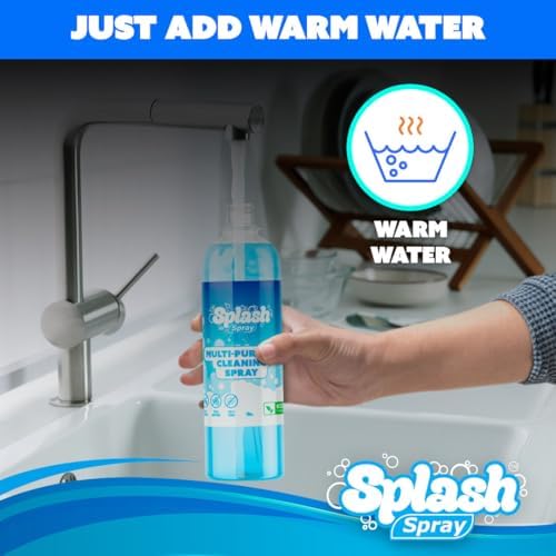 Splash Spray Multi-Purpose Cleaning Tablets - 5 Tablets and Spray Bottle