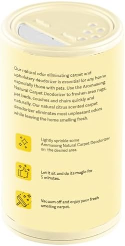 Aromasong Carpet Deodorizer Powder 2-Pack