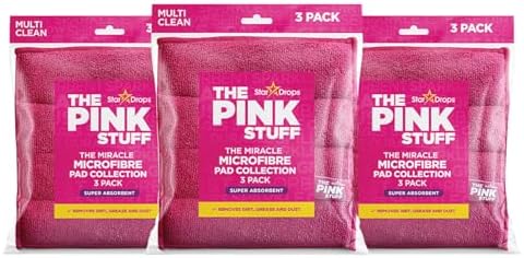 Stardrops The Pink Stuff Microfibre Pads 9-Pack