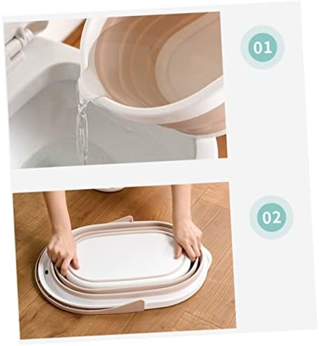 Folding Mop Bucket for Floor Cleaning