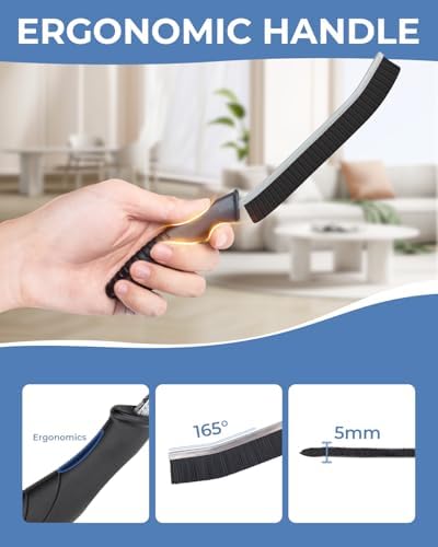CLEANGOR Crevice Cleaning Brush Tool for Tight Spaces