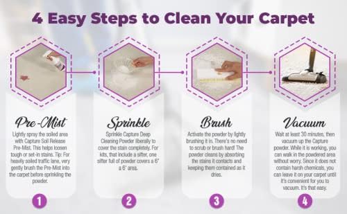 Capture Carpet Total Care Kit 400 - Safe Stain Remover