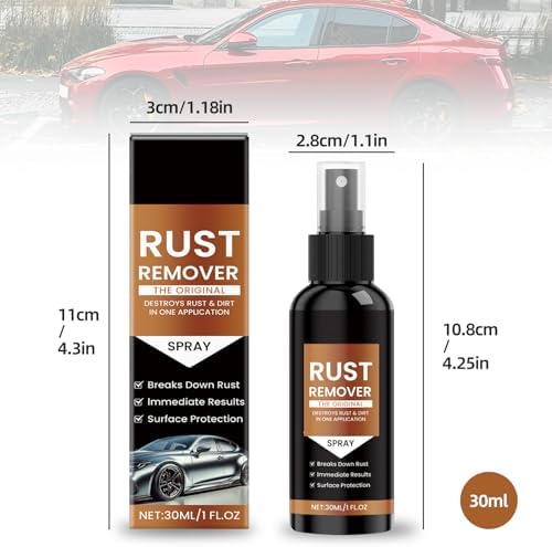 Heavy-Duty Rust Remover Spray for Cars and Metal 1