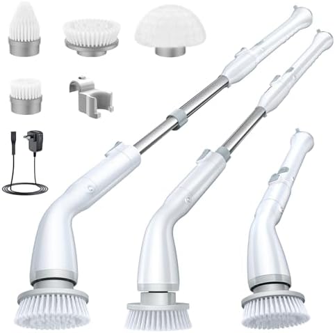LABIGO Electric Spin Scrubber LA1 Pro Cordless Cleaning Brush for Bathroom and Tile