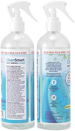 CleanSmart Daily Surface Spray Disinfectant 16 oz Pack of 3