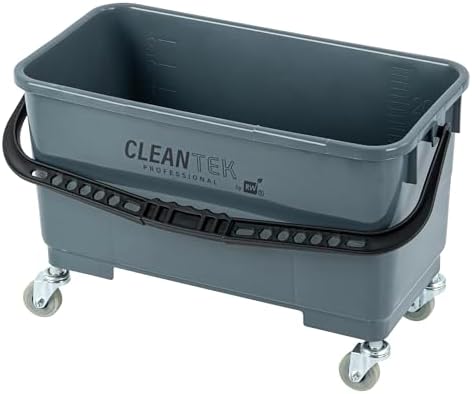 Restaurantware-Clean Tek 25 Quart Mop Bucket With Wheels