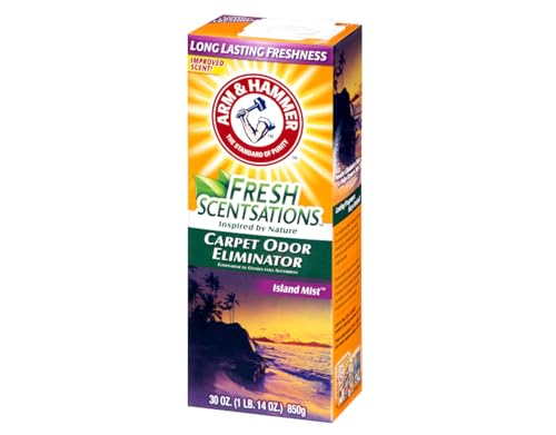 Arm Hammer Fresh Scentsations Carpet Odor Eliminator Island Mist 30 oz