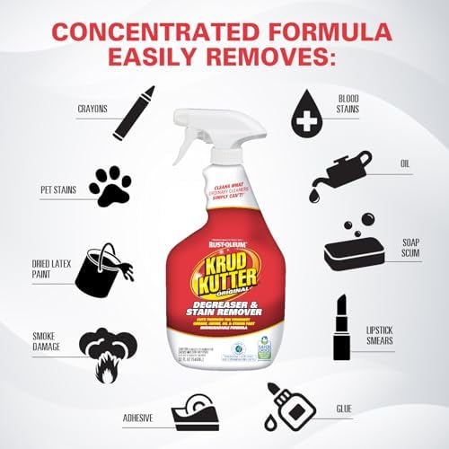 Krud Kutter KK326 Original Concentrated Cleaner Degreaser Spray 32 oz