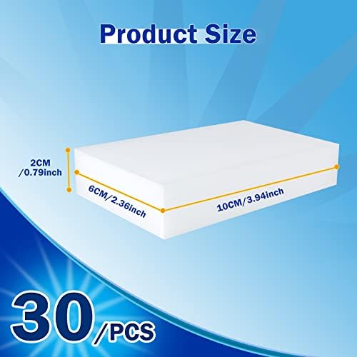 Magic Sponge Eraser 30 Pack Melamine Foam Cleaner