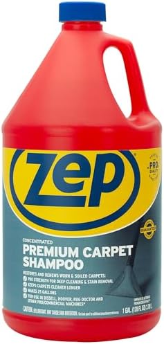 Zep Premium Carpet Cleaner Shampoo 1 Gallon Case of 2