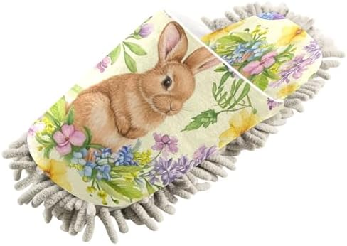 Bulletgxll Mopping Slippers with Microfiber Pad