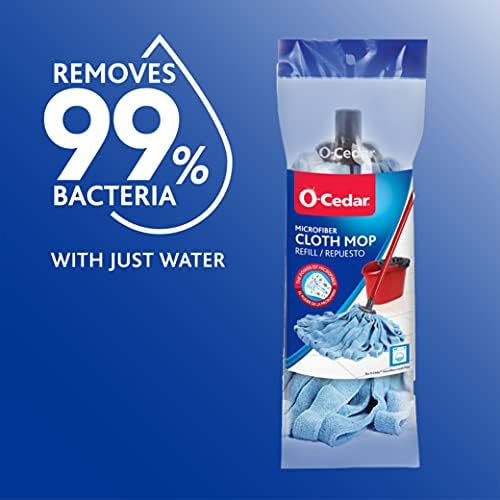 O-Cedar Microfiber Cloth Mop Refill Pack of 2