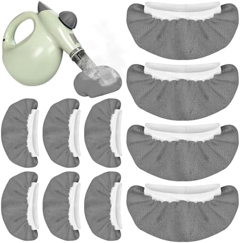 10 Pack Microfiber Cloths for Steam Cleaner Accessories