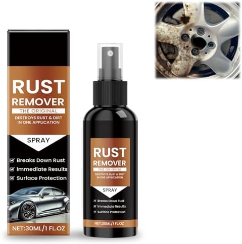 Heavy-Duty Rust Remover Spray for Cars and Metal 1