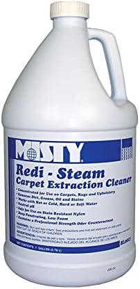 MISTY Redi-Steam Carpet Cleaner Deodorizer 1 Gallon Case of 4 Neutral pH