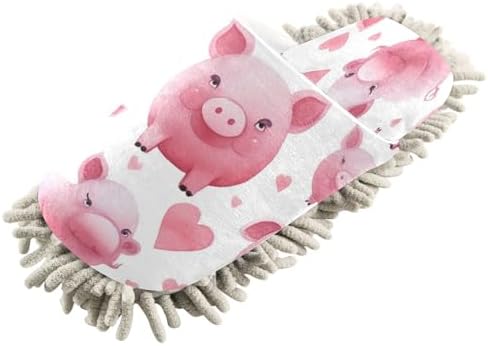 Zhirexin Mop Slippers for Men Women 3cm Microfiber