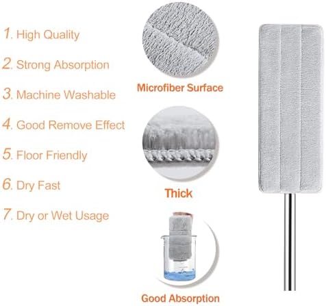 Jelymark 3-Chamber Mop Bucket Set with Wringer