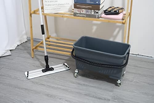 L Luke Supply Matthew Press Wring Mop Bucket with Sieve